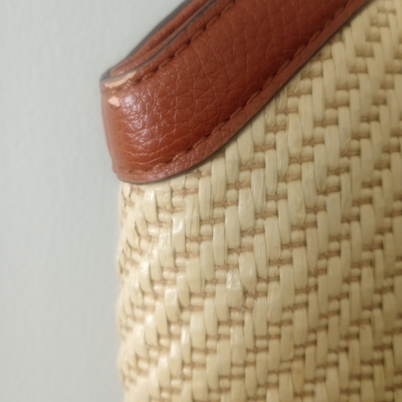 Ralph Lauren Vintage Straw Handbag - Picture 4 of 8